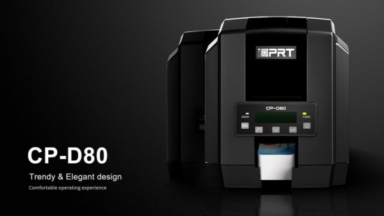 IDPRT CP-D80塑料制卡机定制会员卡打印