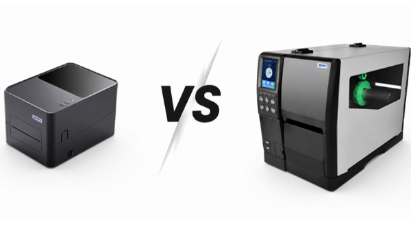 桌面条码打印机 vs 工业条码打印机：条码打印机怎么选？