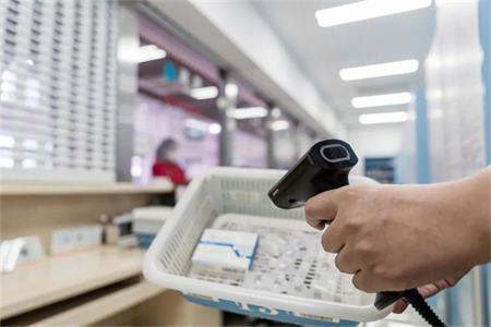 扫描药品条码出库